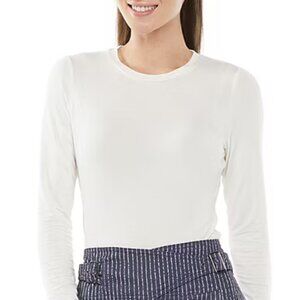 Ryegrass Womens Crew Neck Long Sleeve TShirt - NWT Size L